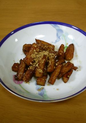 美味しい！ごぼう天炒め-レシピのメイン写真