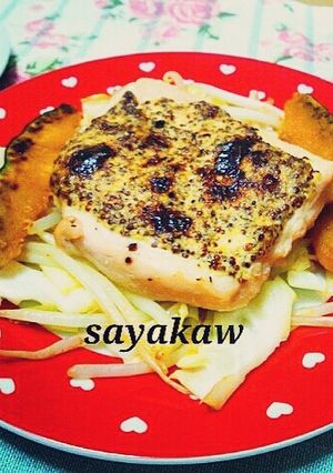 鶏胸肉&マヨ・マスタードのグリル-レシピのメイン写真