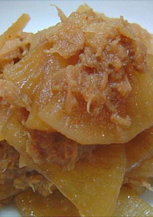 副菜にぴったり！大根とツナの炒め煮-レシピのメイン写真