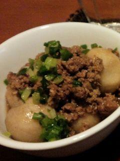 里芋と挽肉の煮物-レシピのメイン写真