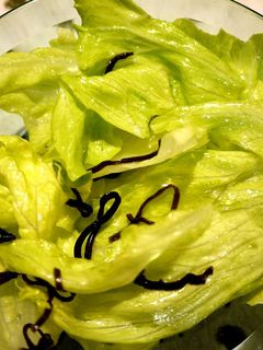 時短★レタスの塩昆布サラダ-レシピのメイン写真