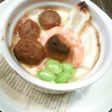 ♡簡単ミートボールの味噌ココットカマン♡