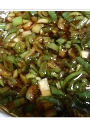 食材を無駄なく。ネギの醤油漬け。-レシピのメイン写真