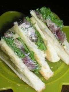 鰹たたきサンド-レシピのメイン写真