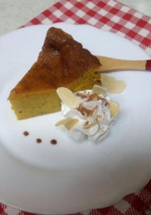 ほっぺたおちる南瓜のケーキ♡-レシピのメイン写真