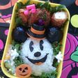 キャラ弁~ハロウィンミッキー