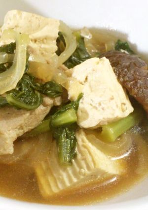 かぶ入りあったか肉豆腐-レシピのメイン写真