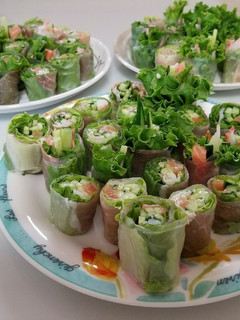 野菜が美味しく食べれるサラダ生春巻き-レシピのメイン写真