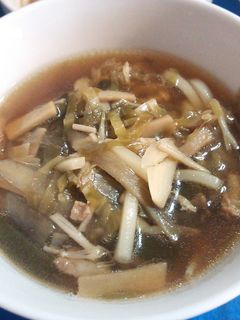 なんちゃってもつ鍋風スープ-レシピのメイン写真