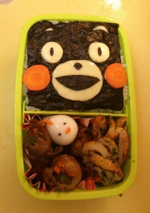 キャラ弁＊くまもん-レシピのメイン写真