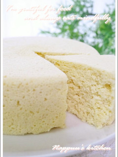 レンジdeおからとヨーグルトのケーキ-レシピのメイン写真