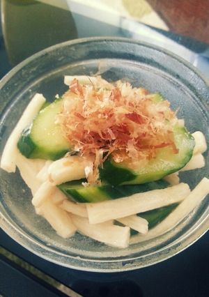あと1品ｼｬｷｻﾞｸ山芋きゅうり和え-レシピのメイン写真
