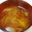 みょうがの味噌汁