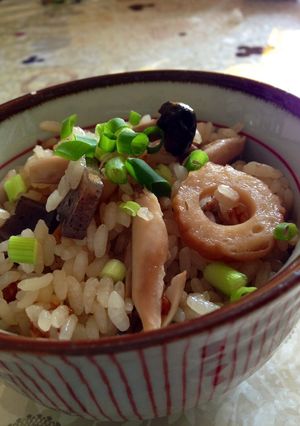 おでんリメイク☆フライパンで炊込みご飯-レシピのメイン写真