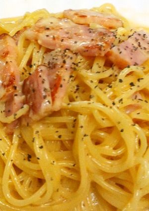あっちゅーまカルボナーラ-レシピのメイン写真