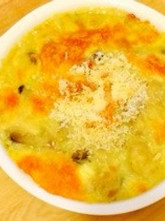 豆乳きのこグラタン-レシピのメイン写真