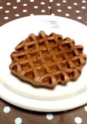 ココアワッフル-レシピのメイン写真