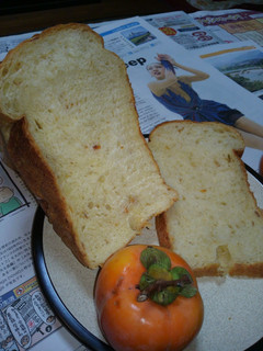 HBで柿の食パン-レシピのメイン写真
