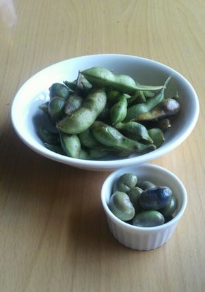 黒枝豆の蒸し焼き♪-レシピのメイン写真