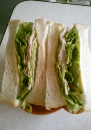ベーコンチーズレタスサンド-レシピのメイン写真