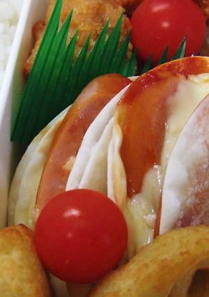 餃子の皮で簡単ブリトー風！！お弁当にも-レシピのメイン写真