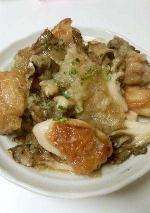 鶏肉とまいたけのおろし煮-レシピのメイン写真