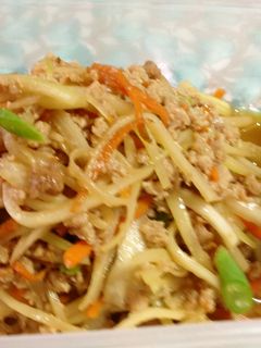 野菜の皮で絶品そぼろ炒め-レシピのメイン写真
