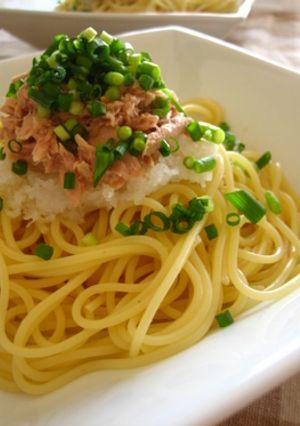 ツナと大根おろしのパスタ♪-レシピのメイン写真