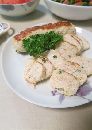 離乳食@ふんわり鶏つくね-レシピのメイン写真