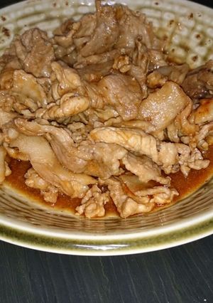 魔法のタレで肉炒め！-レシピのメイン写真