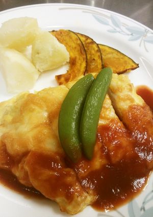私のズボラなチキンピカタ☆-レシピのメイン写真