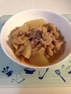 豚バラ肉と大根の煮物-レシピのメイン写真