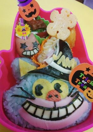 JAM ファンキーニャーキャラ弁-レシピのメイン写真