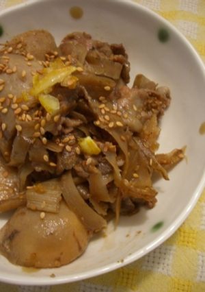 里芋とごぼうのゴマ煮-レシピのメイン写真