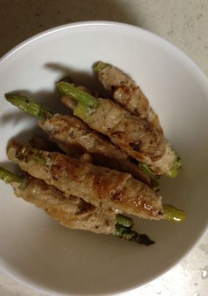 マヨで豚肉のアスパラ巻-レシピのメイン写真