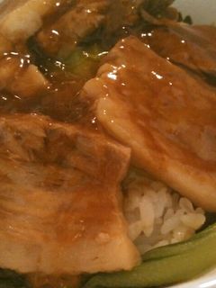 【豚の角煮で簡単】チャーシュー丼-レシピのメイン写真