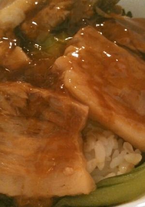 【豚の角煮で簡単】チャーシュー丼-レシピのメイン写真