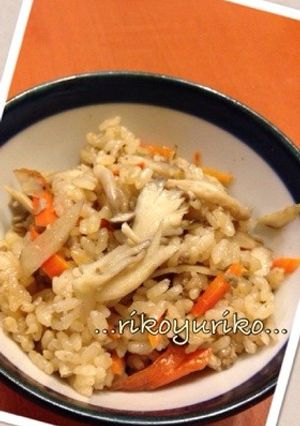 簡単！秋味炊き込みご飯☆-レシピのメイン写真