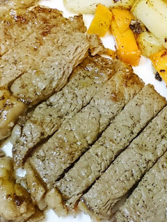 牛肉のステーキ-レシピのメイン写真