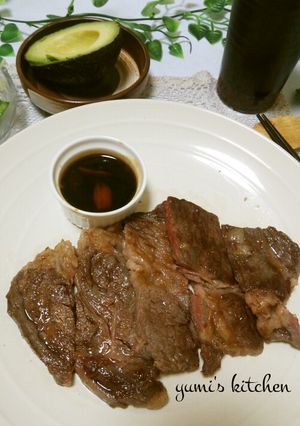 ♡肉汁でわさびソース♡-レシピのメイン写真