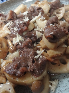 牛肉とレンコンの甘辛煮-レシピのメイン写真