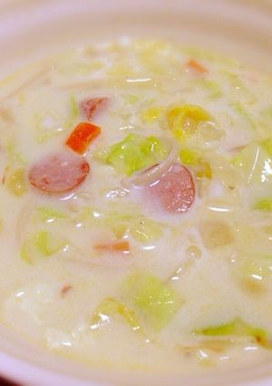 温泉湯豆腐の後は☆野菜たっぷりスープ☆-レシピのメイン写真
