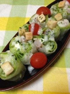 簡単生春巻き-レシピのメイン写真