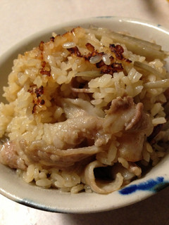 豚バラとごぼうの炊き込みご飯-レシピのメイン写真