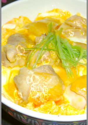 AJINOMOTO鍋キューブで塩親子丼!-レシピのメイン写真