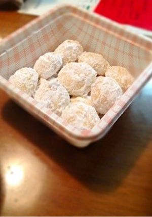 クリスマスにぜひ！スノーボールクッキー-レシピのメイン写真