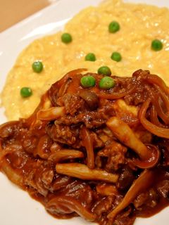 オムハヤシ-レシピのメイン写真