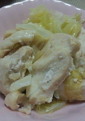 鶏の酒蒸し-レシピのメイン写真
