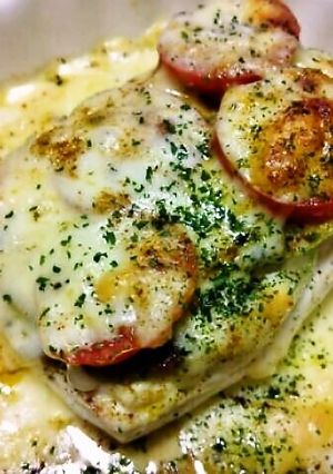 豆腐のトマトチーズ焼き-レシピのメイン写真