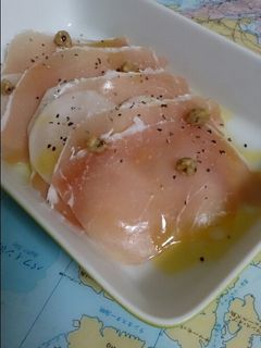 お手軽!かぶと生ハムのおつまみ-レシピのメイン写真